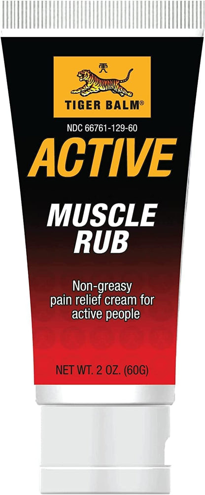 Tiger Balm Muscle Rub, 2-Ounce Tubes (Pack of 6) - dailyvitalstore