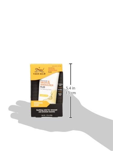 Tiger Balm Neck & Shoulder Rub Vanishing Scent 1.76 oz (Pack of 2) - dailyvitalstore