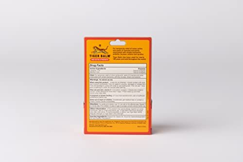 Tiger Balm Pain Relieving Ointment, Extra Strength, 0.63 Ounces (Pack of 3) - dailyvitalstore