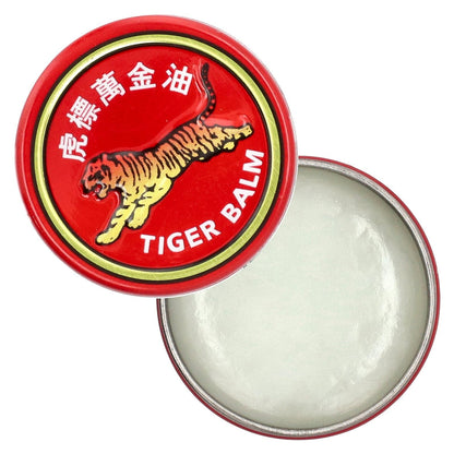 Tiger Balm Pain Relieving Ointment White Regular Strength, 0.15 Ounce - dailyvitalstore