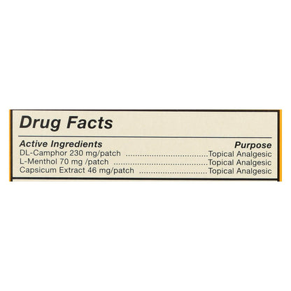Tiger Balm Pain Relieving Patch Large, 4 Count (Pack of 6) - dailyvitalstore