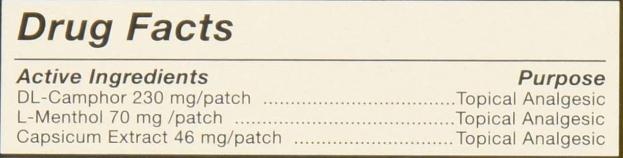 Tiger Balm Pain Relieving Patch, Large 4 Each, 4 Count, Pack of 2 - dailyvitalstore