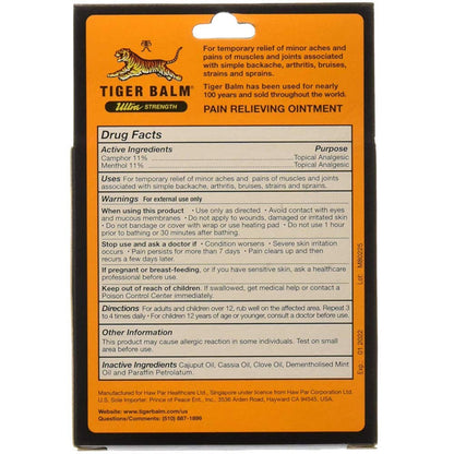 Tiger Balm Sport Rub Pain Relieving Ointment, Ultra Strength 1.70 oz (Pack of 3) - dailyvitalstore