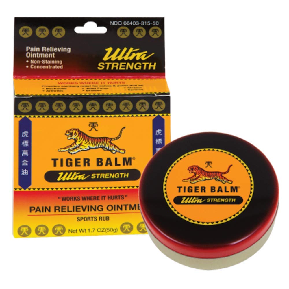 Tiger Balm Sport Rub Pain Relieving Ointment, Ultra Strength 1.70 oz (Pack of 3) - dailyvitalstore