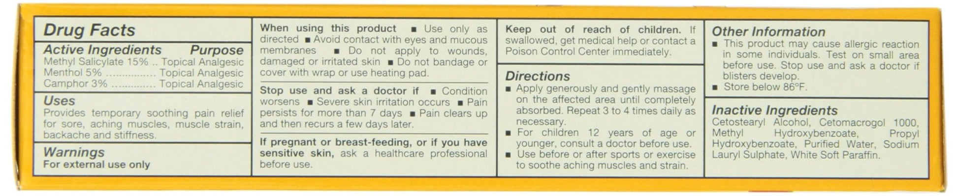 Tiger Muscle Rub Topical Analgesic Cream 2 Ounces (57 g) (Pack of 4) - dailyvitalstore