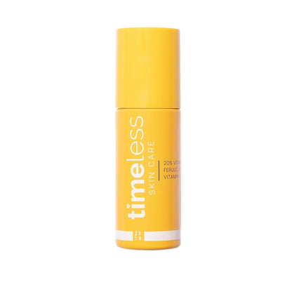 Timeless Skin Care Vitamin C Serum with Vitamin E & Ferulic Acid - Brightening Serum - for Oily & Dry Skin - Fragrance-Free - 1.7 oz - dailyvitalstore