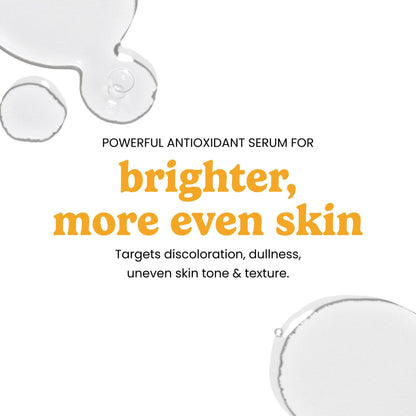 Timeless Skin Care Vitamin C Serum with Vitamin E & Ferulic Acid - Brightening Serum - for Oily & Dry Skin - Fragrance-Free - 4 oz - dailyvitalstore