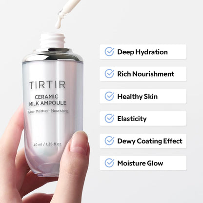 TIRTIR Ceramic Milk Ampoule (1.01 Fl Oz) - dailyvitalstore