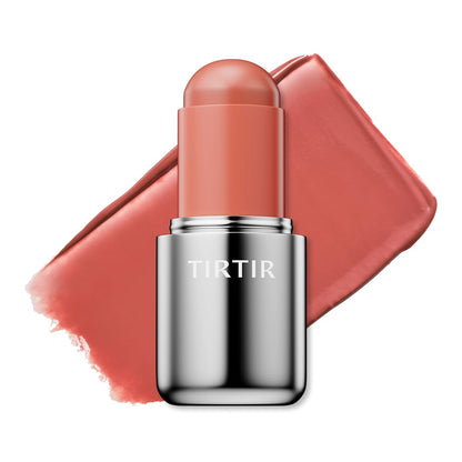 TIRTIR Mood Glider Lip & Blush Stick | Multi Use for Lip and Cheek with Creamy Buildable Texture and Natural Glow Color 02 Rose Drizzle, 0.13Oz - dailyvitalstore