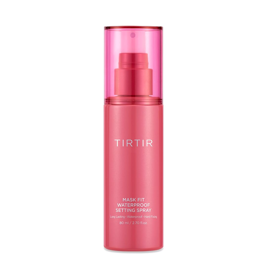 TIRTIR Waterproof Setting Spray – 24 Hour Long Lasting Fix, Sweatproof Water Resistant Makeup Finisher – Ethanol Free, Semi Matte Finish for Oily Skin – Korean Makeup Fixer - dailyvitalstore