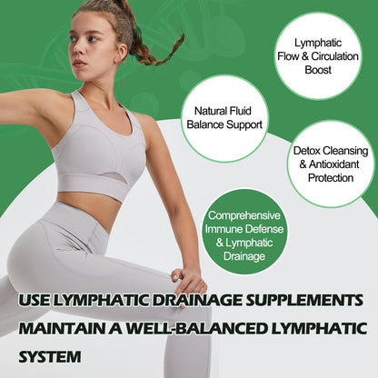 Tnaasmais Lymphatic Drainage Capsules, New Maximum Potency Formula with Dandelion Extract, Lymphatic Drainage Supplement for Fast-Absorbing, Immune Boost, Natural Ingredients, Vegan, 60 Capsules - dailyvitalstore