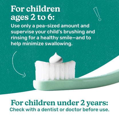Tom’s of Maine Natural Kids Fluoride Toothpaste, 3 Pack, For Kids Ages 2 and Up, Great Toddler Toothpastes, No Artificial Flavors, Dyes - dailyvitalstore