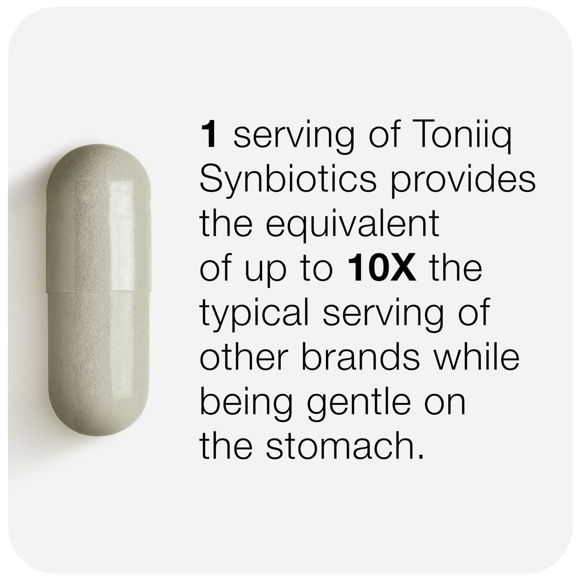 Toniiq Prebiotics and Probiotics – 200B CFU Synbiotic with Postbiotics IMMUSE® & ButyraGen® – 30 Strains for Gut & Digestive Health – Shelf-Stable - dailyvitalstore