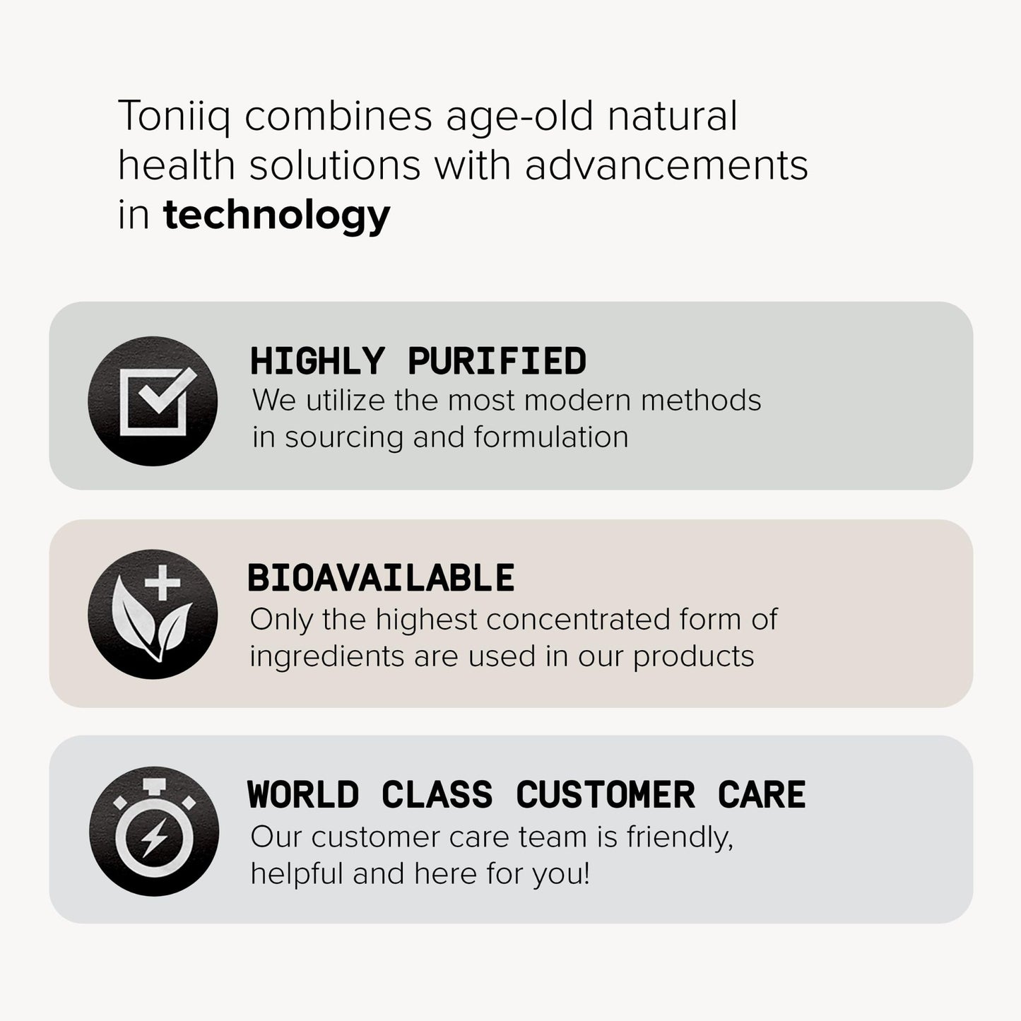 Toniiq Ultra High Purity Resveratrol Capsules - 98% Trans-Resveratrol - Highly Purified and Bioavailable - 60 Caps Reservatrol Supplement - dailyvitalstore