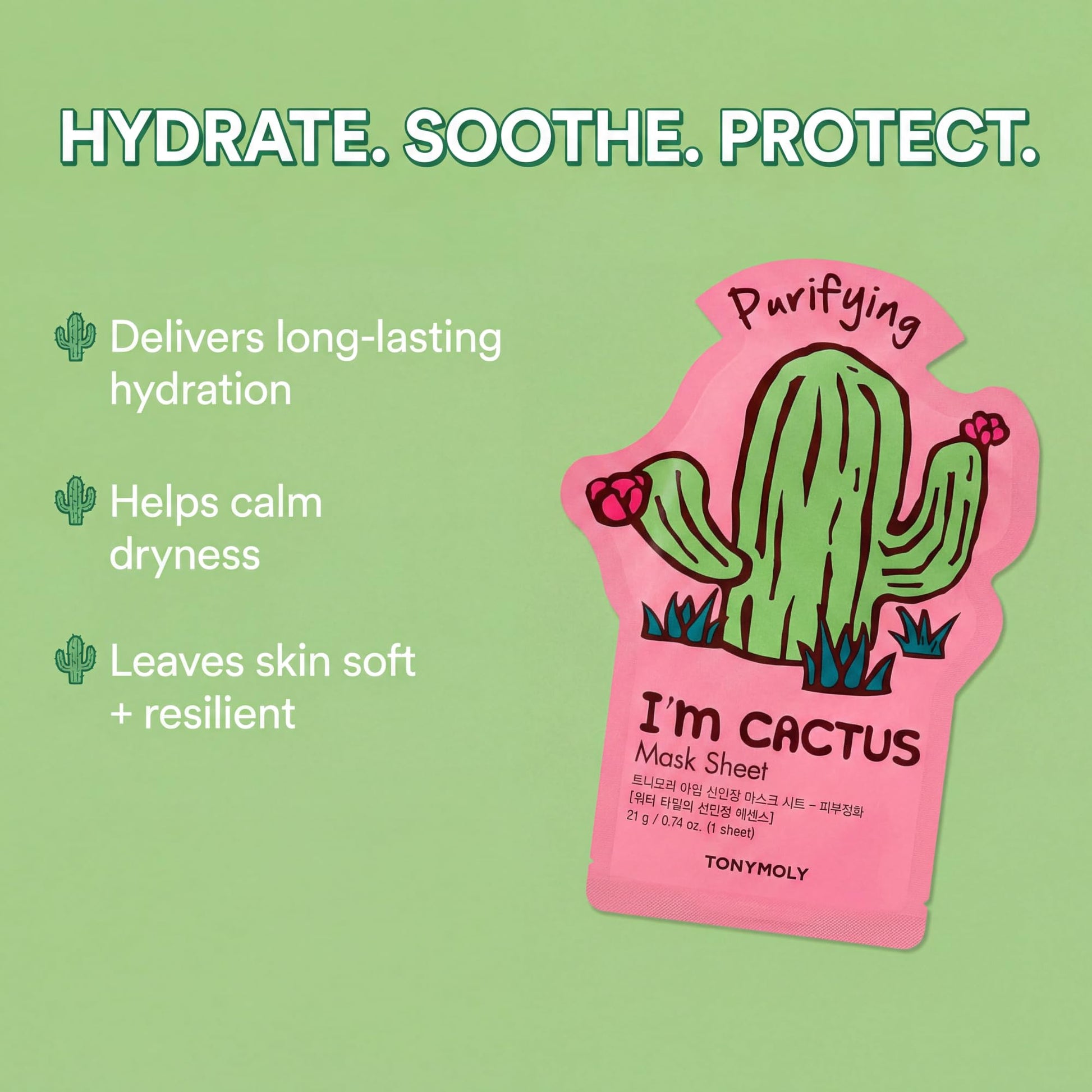 TONYMOLY I’m Sheet Mask Gift Set – Korean Face Mask Variety Pack with Hydrating & Vitamin Essences, 10 Pack - dailyvitalstore