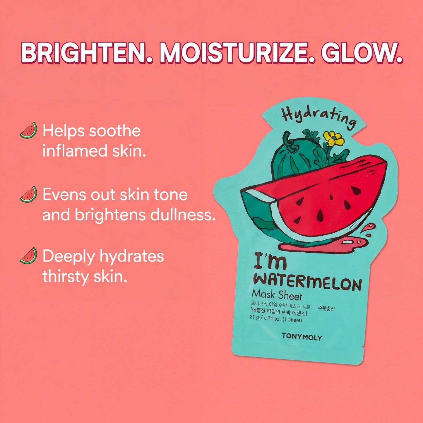 TONYMOLY I’m Sheet Mask Gift Set – Korean Face Mask Variety Pack with Hydrating & Vitamin Essences, 10 Pack - dailyvitalstore