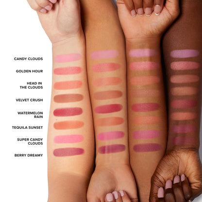 Too Faced Cloud Crush Blurring Blush | Velvety Powder Blush for Cheeks with High-Pigment Formula | 93% Naturally Derived Ingredients, Vegan & Cruelty-Free, Velvet Crush, 0.17 Ounce - dailyvitalstore