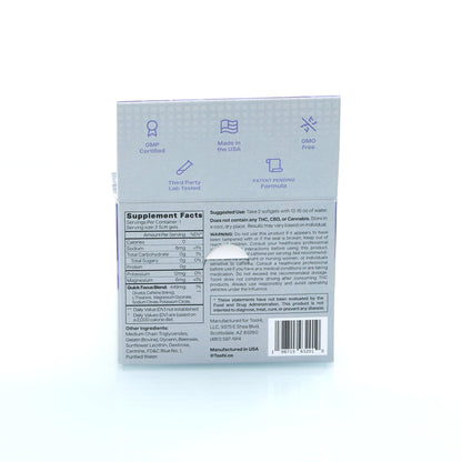 TooHi Reset Softgels - Proprietary Blend with Additional Caffeine (84mg), L-Theanine & Electrolytes | Patent Pending - 10 Doses - dailyvitalstore