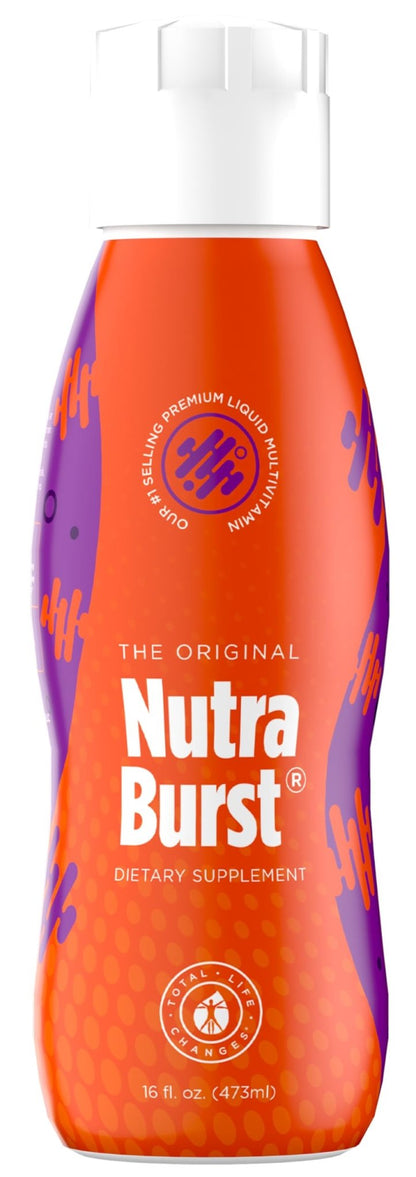 Total Life Changes NutraBurst - Liquid Multivitamin, Daily Nutritional Support, Packed with Essential Vitamins and Minerals, 16 fl. oz - dailyvitalstore