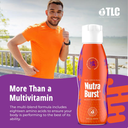 Total Life Changes NutraBurst - Liquid Multivitamin, Daily Nutritional Support, Packed with Essential Vitamins and Minerals, 16 fl. oz - dailyvitalstore