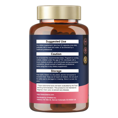 Totaria Probiotics for Women, 120 Billion Women Probiotic, with Akkermansia, Digestive Enzymes & Prebiotics, Cranberry, D-Mannose, for Gut, Vaginal, Urinary - dailyvitalstore