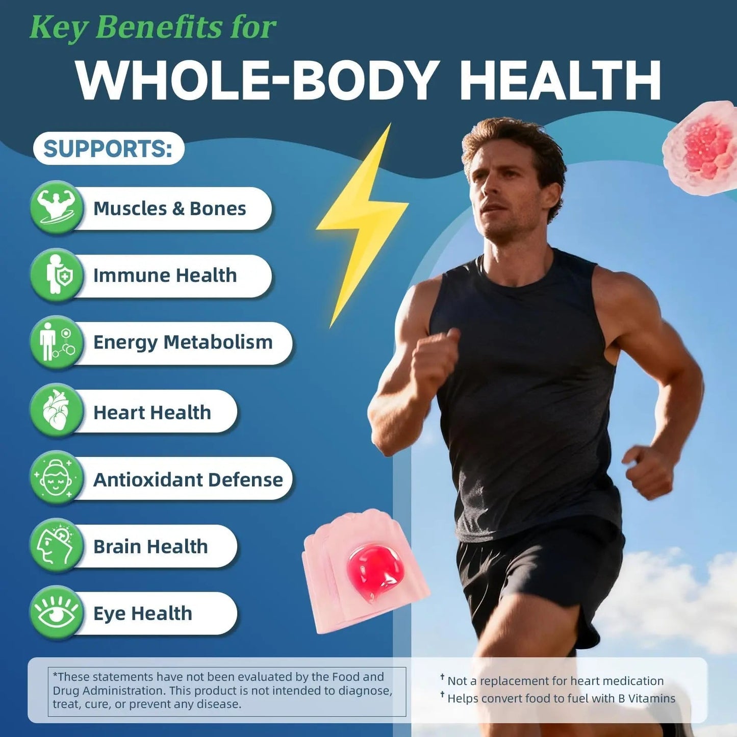 Totaria Sugar Free Multivitamin for Men with Omega 3, Probiotics, Mens Multivitamins Gummies w/Methylated B Complex - dailyvitalstore