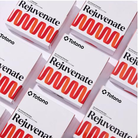 Totono Infrared Therapy Patches – 24 Far‑Infrared Bioceramic Patches (24 Pack) – Drug-Free, Portable, Essential Oil‑Infused for Muscles & Joints - dailyvitalstore