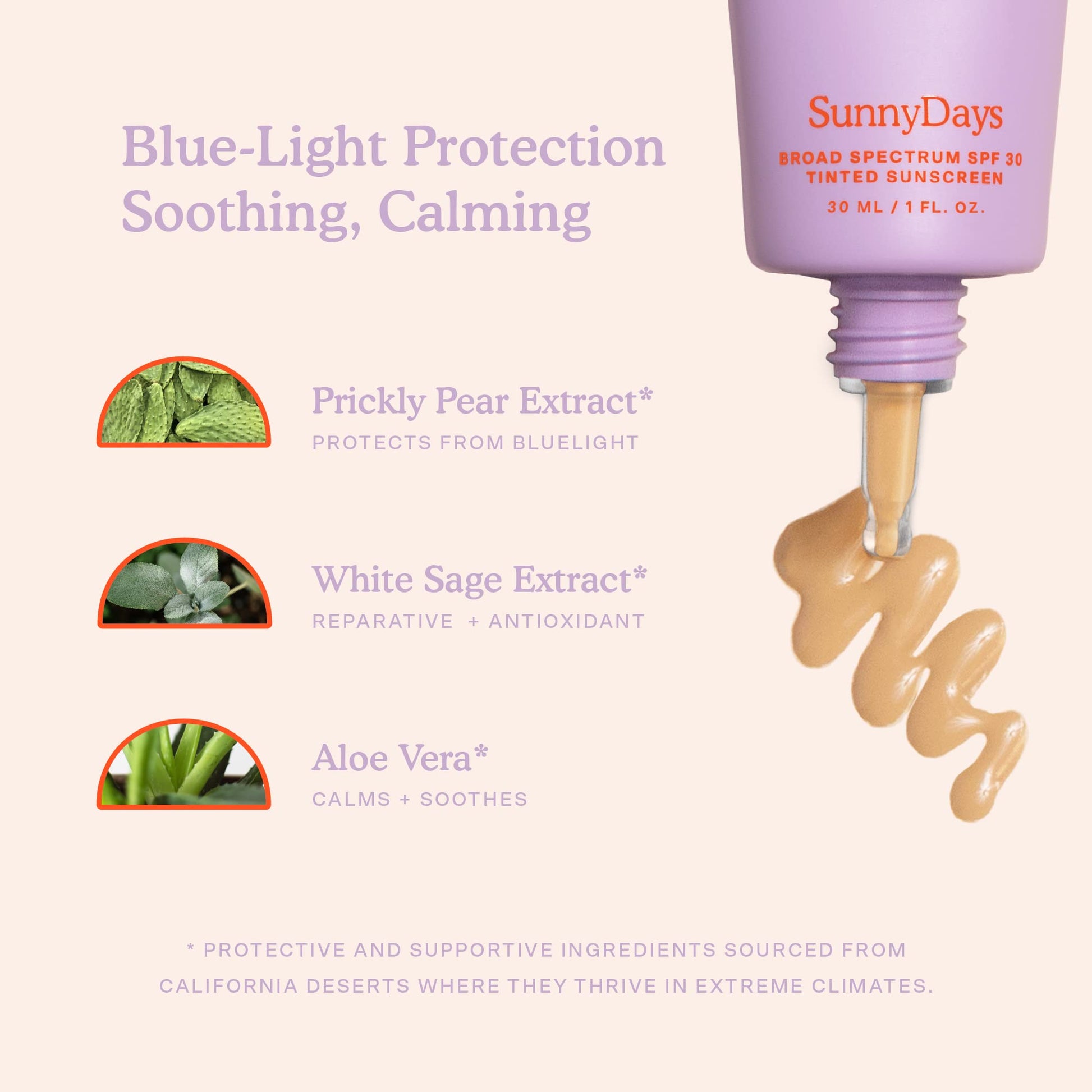 Tower 28 SunnyDays SPF 30 Tinted Moisturizer - 2-in-1 Buildable Coverage Foundation + Mineral Sunscreen for Face - Zinc Oxide, Aloe & Prickly Pear for Sensitive Skin - 15/Light Warm (1 oz) - dailyvitalstore