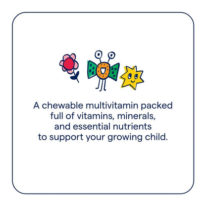Trace Minerals Complete Children's Chewable - Gluten-Free Multivitamin for Kids - Chewable Multivitamin Supplement to Support Health & Development - 60 Chewable Wafers (30 Servings) - dailyvitalstore