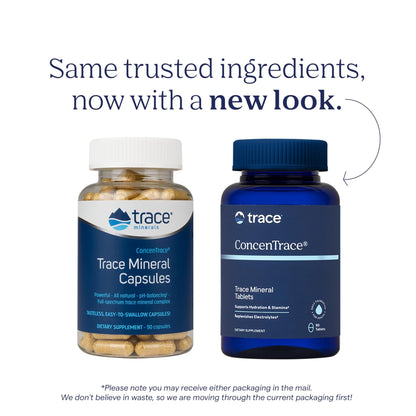 Trace Minerals ConcenTrace Trace Mineral Capsules - ConcenTrace Capsules for Overall Health - Bone Strength, Muscle Recovery & Energy Support - dailyvitalstore