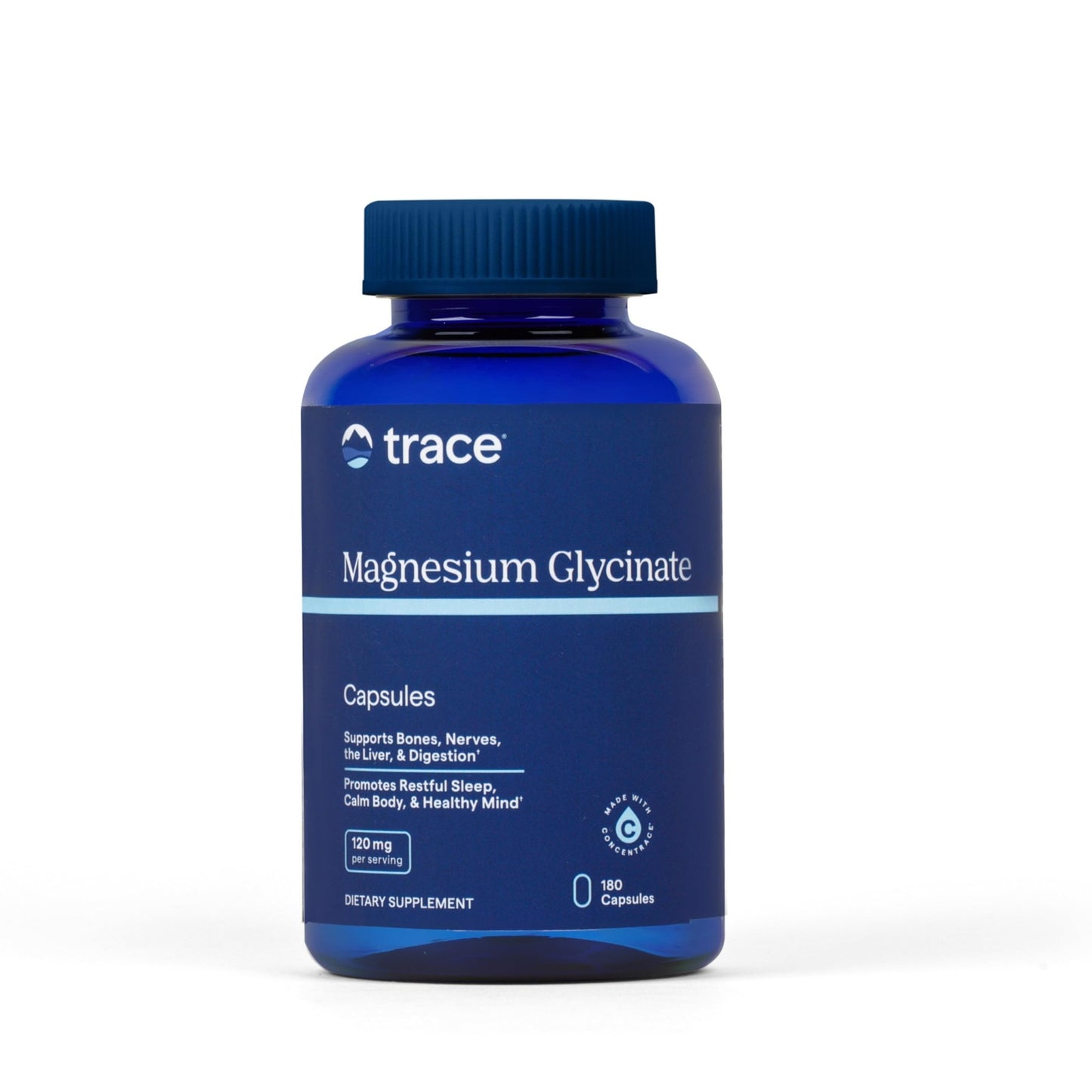Trace Minerals Magnesium Glycinate - Gentle Magnesium Glycinate Supplement for Healthy Sleep & Relaxation Support - Healthy Mind & Energy - dailyvitalstore