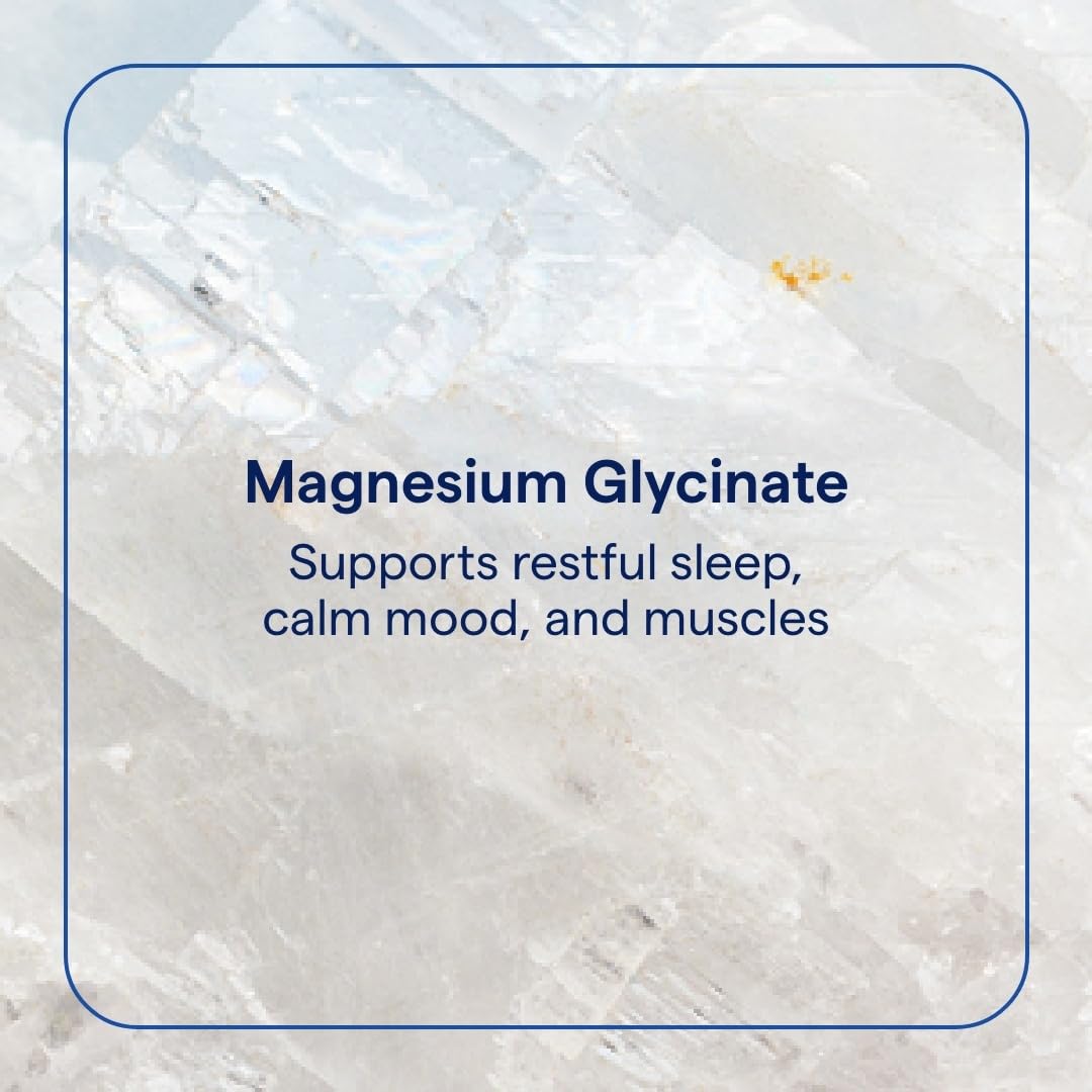 Trace Minerals Magnesium Glycinate Powder - Daily Magnesium Powder for Sleep Support - Calming Bedtime Drink - Natural & Gentle - Mixed Berry Lemonade - 180g (60 Servings) - dailyvitalstore