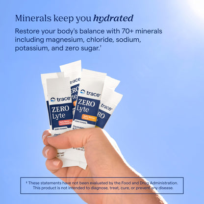 Trace Minerals ZeroLyte Salty Watermelon Flavor - Sugar Free Electrolyte Drink Mix - Supports Hydration, Energy, Stamina - Ancient Sea Salt, - dailyvitalstore