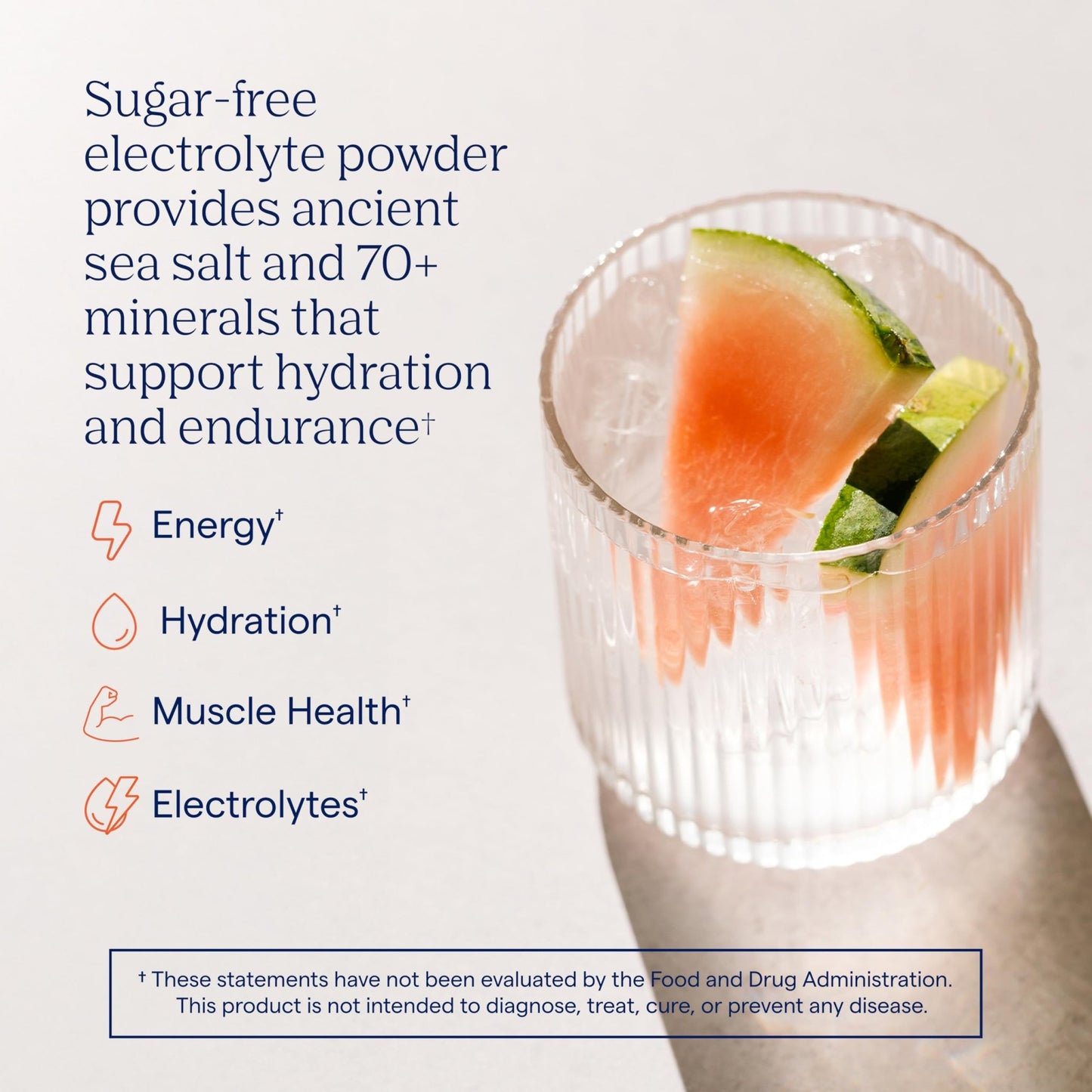 Trace Minerals ZeroLyte Salty Watermelon Flavor - Sugar Free Electrolyte Drink Mix - Supports Hydration, Energy, Stamina - Ancient Sea Salt, - dailyvitalstore