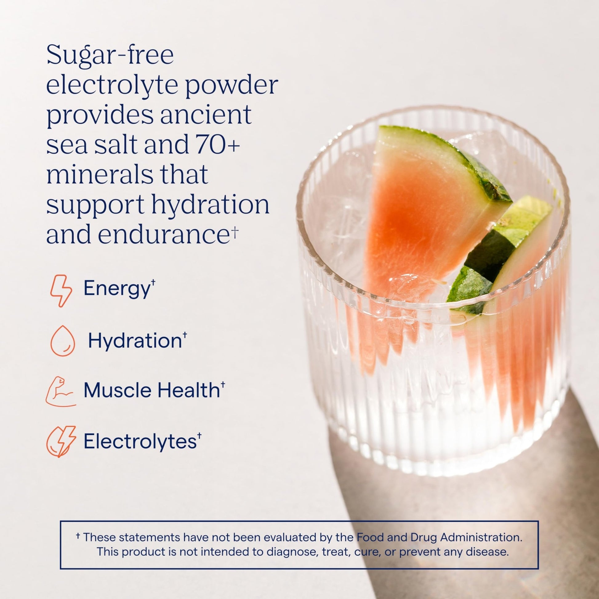 Trace Minerals ZeroLyte Salty Watermelon Flavor - Sugar Free Electrolyte Drink Mix - Supports Hydration, Energy, Stamina - Ancient Sea Salt, - dailyvitalstore