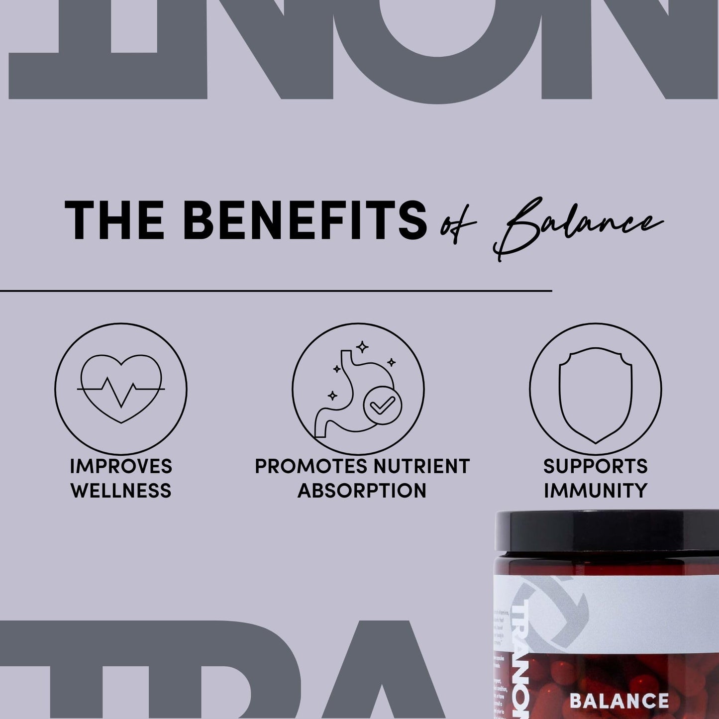 Tranont Balance | 90 Count | Multi-Mineral & Vitamin Capsules for Adults | Vitamin C, A, and E Magnesium, Zinc, Calcium, and Iodine | Boosts Immunity, Energy, and Digestion | Gluten Free, Vegetarian - dailyvitalstore
