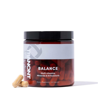 Tranont Balance | 90 Count | Multi-Mineral & Vitamin Capsules for Adults | Vitamin C, A, and E Magnesium, Zinc, Calcium, and Iodine | Boosts Immunity, Energy, and Digestion | Gluten Free, Vegetarian - dailyvitalstore