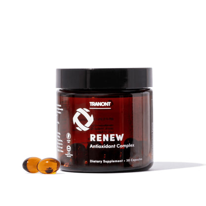 Tranont Renew - Antioxidant Complex for Vitality & Wellness | Vitamin E Tocotrienols & Geranylgeraniol | Supports Healthy Cellular Function, Joint Health, & Youthful Glow - 30 Capsules - dailyvitalstore