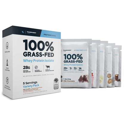 Transparent Labs Grass-Fed Whey Protein Isolate - Natural Flavor, Gluten Free Whey Protein Powder w/ 28g of Protein per Serving - dailyvitalstore