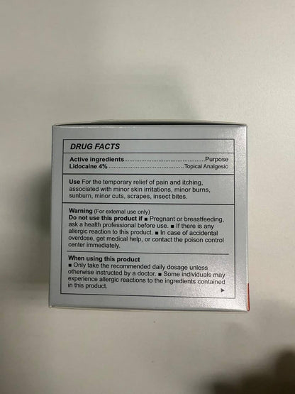 Treatonic Maximum Strength Numbing Cream: Numbing Cream for Discomfort, Burn, Itch & Pain Relief - Fast-Acting, Soothing Topical Anesthetic with Menthol & Emu Oil for Hemorrhoid Treatment – 1.7oz - dailyvitalstore