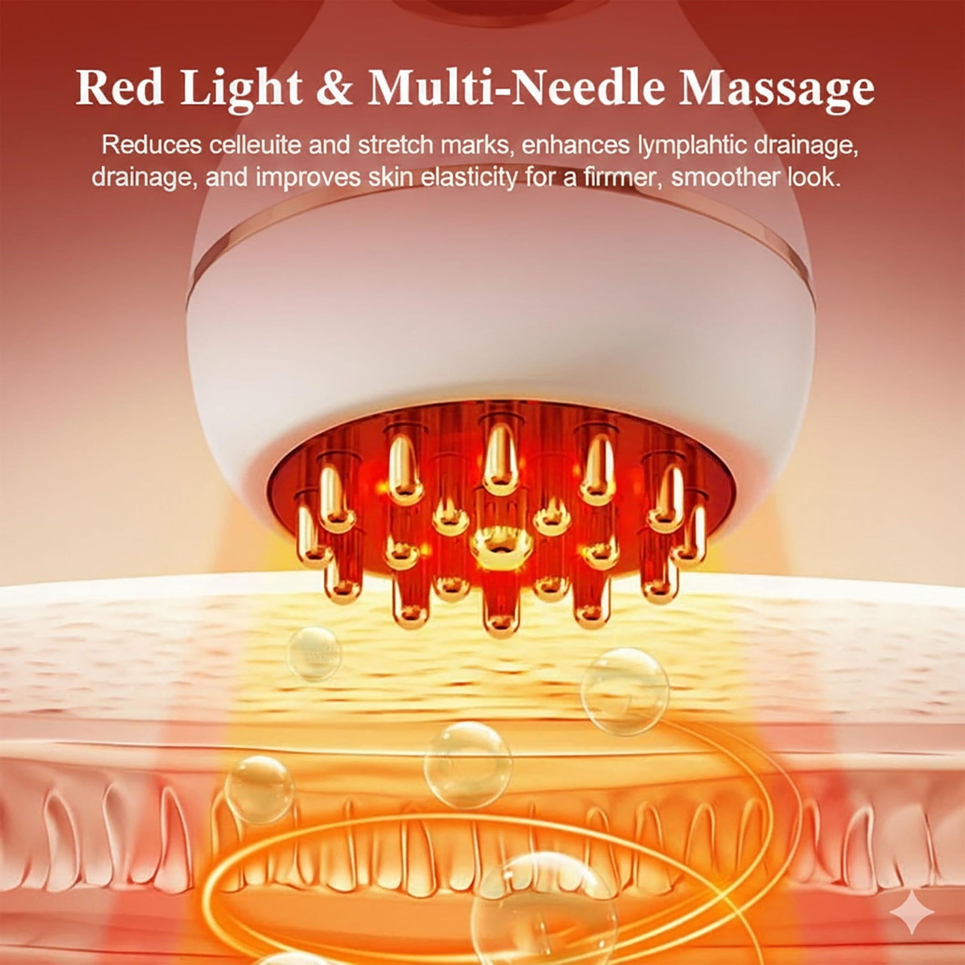 Treayes Lymphatic Drainage Massager & Anti Cellulite Massage Tool – 20-Level Heat, Microcurrent & Vibration, Ergonomic Rechargeable Design for Legs, Arms, Waist & Belly - dailyvitalstore