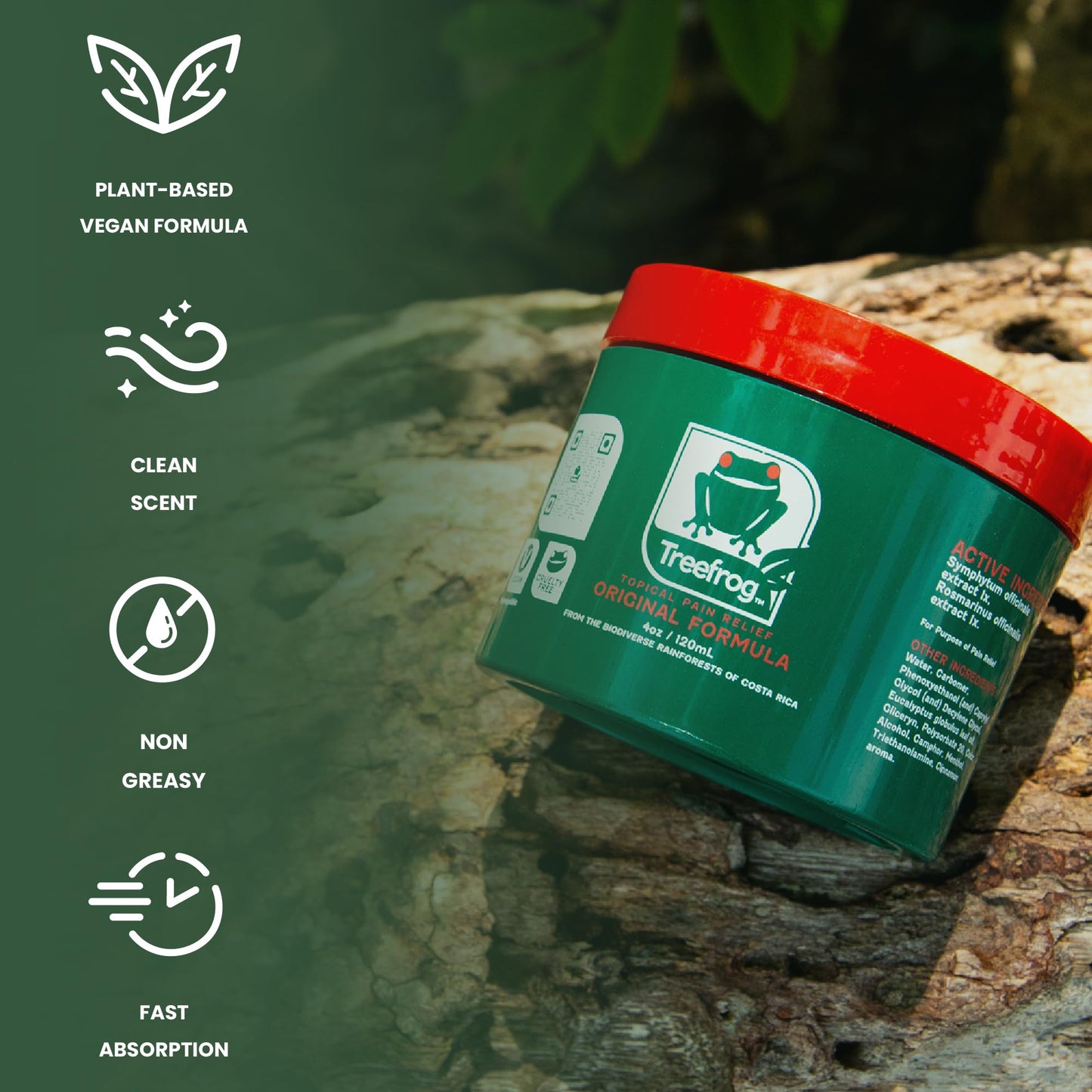 Treefrog Topical Pain Relief - dailyvitalstore