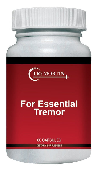 Tremortin – Natural Essential Tremor Herbal Supplement - Offers Relief for Shaky Hands, Arm, Leg and Voice Tremors (60 Capsules) - dailyvitalstore
