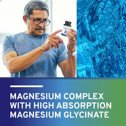 Trio Nutrition Magnesium Complex 90 Day Supply 420 mg | Natural Calm, Relax, Stress Relief, and Muscle Recovery |Magnesium Glycinate Supplement with Vitamin B6 for Rapid Absorption* - dailyvitalstore
