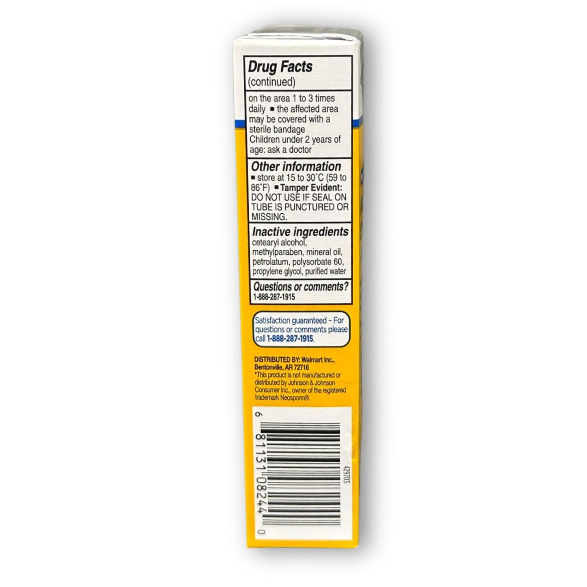 Triple Antibiotic Ointment- Maximum Strength with Topical Analgesic, 0.5 oz (Pack of 1), Boxed by Fusion Shop Store - dailyvitalstore