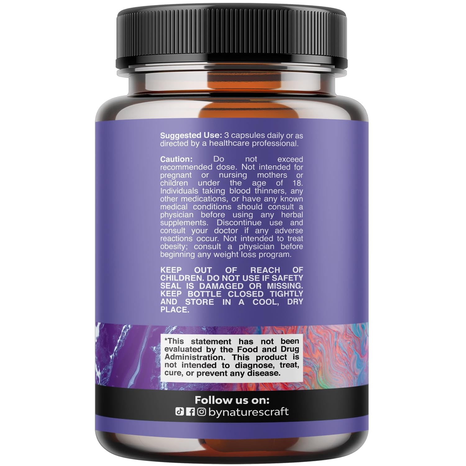 Triple Magnesium Complex Supplement - High Absorption Magnesium Glycinate, Malate & Taurate Blend for Muscles, Energy Support & Heart Health - Triple Mg Complex 400 mg Capsules - 120 Count - dailyvitalstore