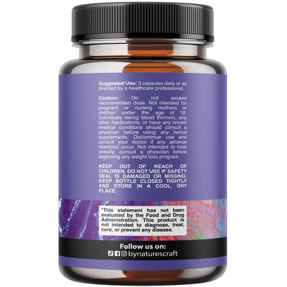 Triple Magnesium Complex Supplement - High Absorption Magnesium Glycinate, Malate & Taurate Blend for Muscles, Energy Support & Heart Health - Triple Mg Complex 400 mg Capsules - 120 Count - dailyvitalstore