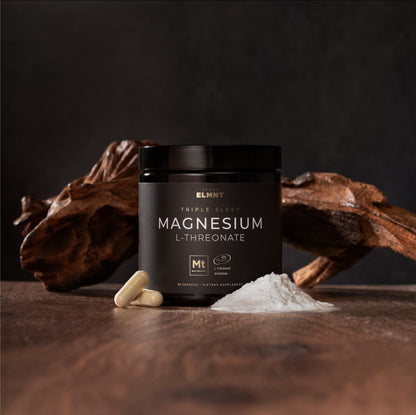 Triple Sleep Magnesium L-Threonate w. Apigenin, Theanine & Magtein Magnesium L Threonate - High Absorption Magnesium Supplement Capsules for Men and Women Magnesium Powder Pills - dailyvitalstore
