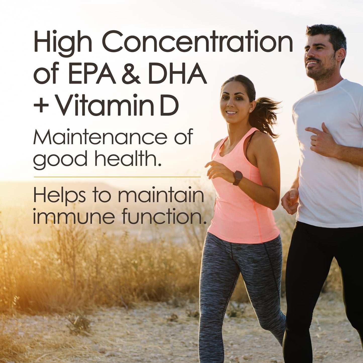 Triple Strength Omega 3 Fish Oil Supplements (2980mg), Wild Caught Fishoil, High EPA & DHA Liquid Fish Oil Omega 3 with Vitamin D, 2000mg EPA - dailyvitalstore