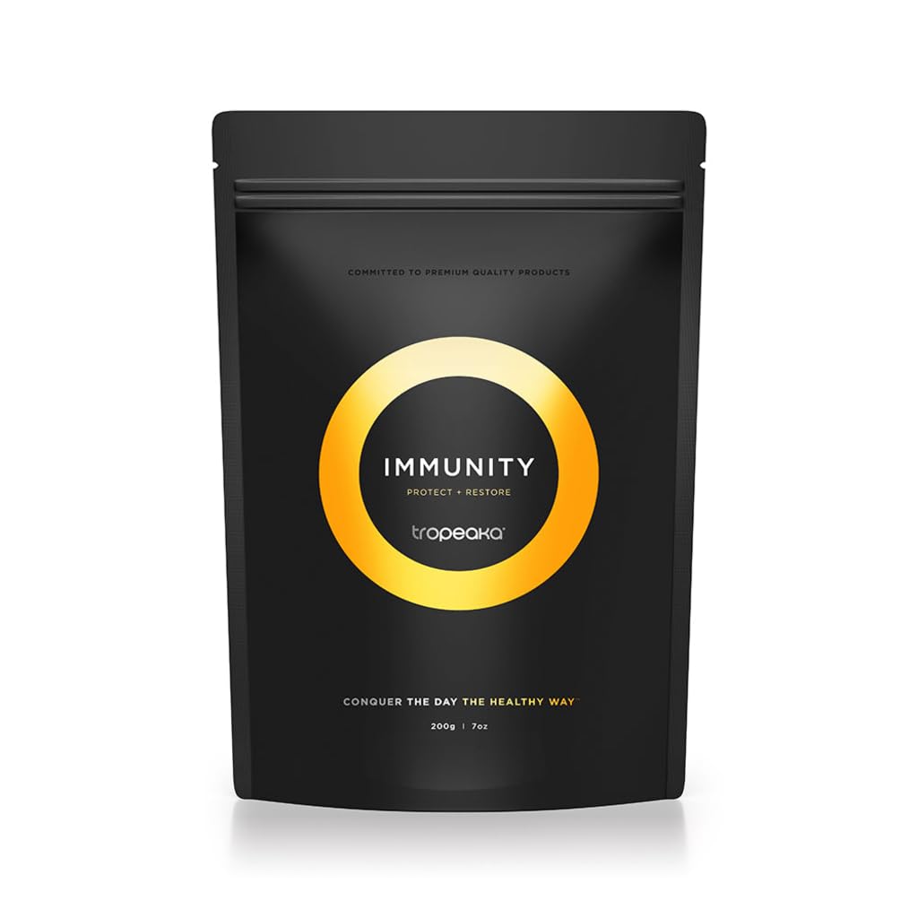 Tropeaka Immunity Powder - Immune Support Supplement, Antioxidant Rich Superfood Powder with Vitamins & Minerals, Boost Energy & Collagen Production - Vegan, Gluten Free, Non-GMO - 7oz (20 Servings) - dailyvitalstore